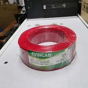 Elvin Stable Performance 2.5mm Red Electrical Wiring Cable
