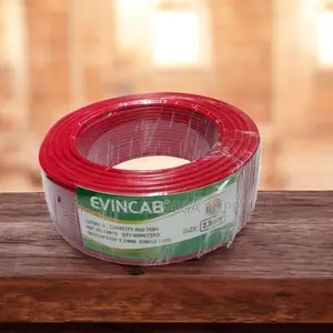 Elvin Anti- Aging 2.5mm Red PVC Single Core Wiring Cable
