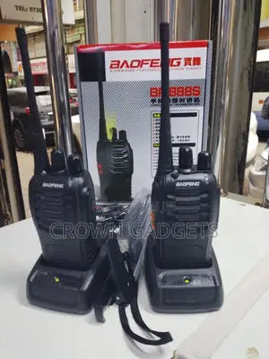 Baofeng Bf-888s Rechargeable Walkie Talkies With Flashlight