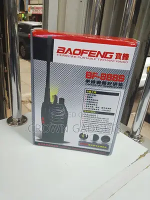 Baofeng Bf-888s Uhf Two-Way Radio Set for Security Outdoor Use