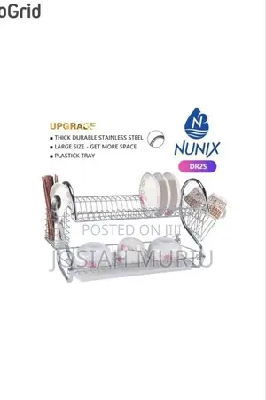 Quality and Unique 2 Tier Nunix Stainless Steel Dish Rack
