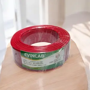 Elvin Reliable 2.5mm 90m Long Red PVC Insulated Indoor Wiring Cable