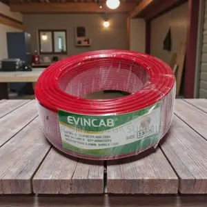 Elvin Premium 2.5mm 90m Red Solid Core Electrical Cable for Indoors