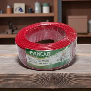 Elvin 2.5mm 90m Red Solid Electrical Wire for Safe Home Wiring