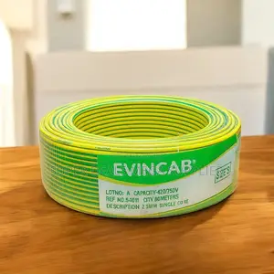 Evin 2.5mm Yellow Green Moisture Proof Durable Indoor Wiring Cable