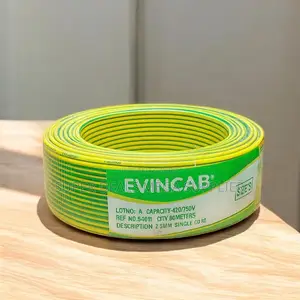 Evin 2.5mm Yellow Green High Tensile Strength Flame Safe Wiring Cable