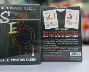 A Year of Sex! Sexual Position Cards Adult Card Game.