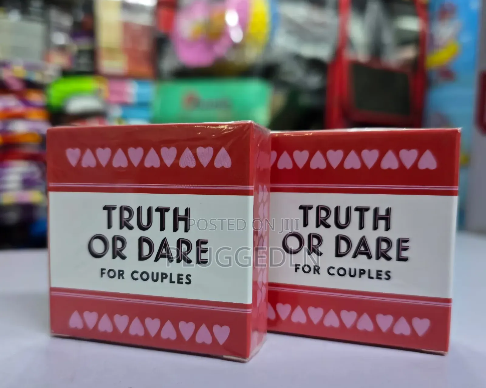 "Truth or Dare for Couples" Card Game.