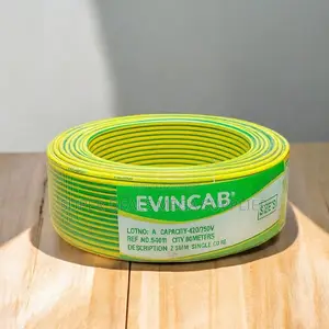 Evin 2.5mm Yellow Green Long- Lasting Heat Resistant Wiring Cable