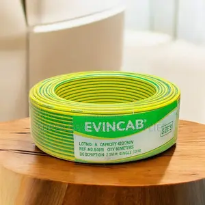 Evin 2.5mm Yellow Green Heavy Duty Moisture Resistant Wiring Cable
