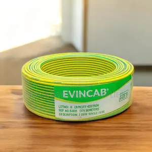 Evin 2.5mm Yellow Green Flexible Shock- Proof Indoor Wiring Cable
