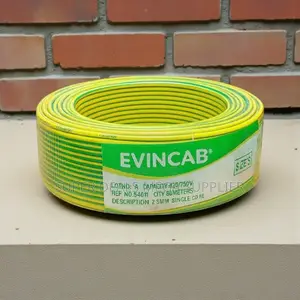 Evin 2.5mm 90m Long Yellow Green Anti- Aging Uv Protected Wiring Cable