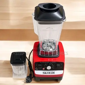 Skoedi Smoothie Blender With Powerful Motor and Grinder Cup