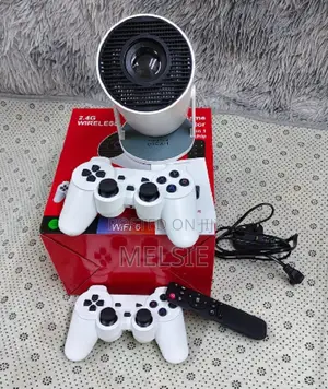 Hy300 Mini Projetor Android 11 With the Best Game Consoles