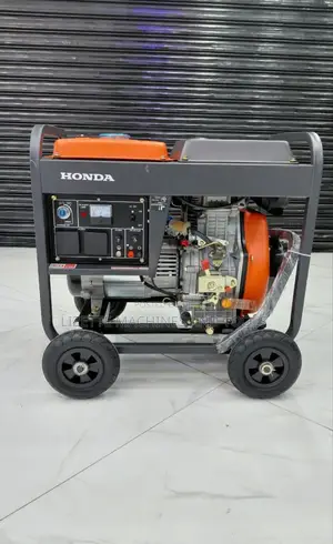 10kva Honda Diesel Generator Single Phase With Handle and Wheels.