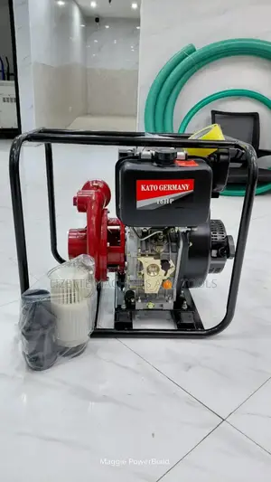 Kato Germany 16hp High Pressure Diesel Water Pump 3" With Foot Valve
