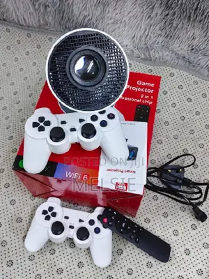 Hy300 Pro Gaming Projector 2 in 1 Android , Smart Home Projector