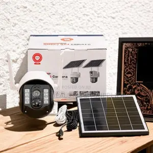 4g Solar Camera With Night Vision and Two-Way Audio Outdoor Security