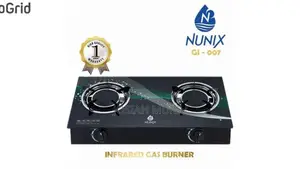 Nunix 2 Burner Infrared Gas Cooker