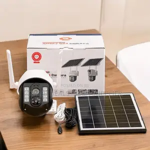 4g Solar Camera With Night Vision and Audio Recording Support