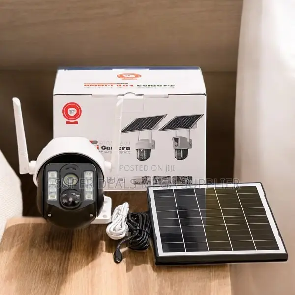 4g Solar Camera With Motion Detection and Ai Auto Human Tracking