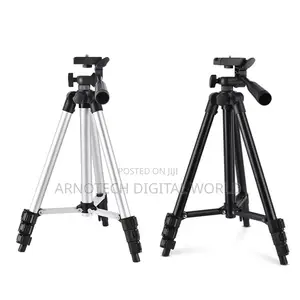 Portable Camera/Phone Tripod With 3way Head Tripod With Remote Control