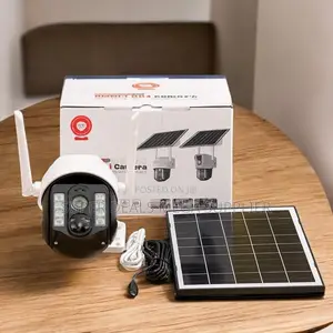 4g Solar Camera With Remote Pan Tilt Monitoring and Audio Recording