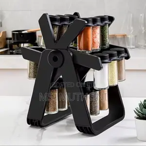 Windmill / Ferris Seasoning Rack With 18 Jars*