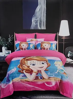 Themed Binded Cartoon Duvets1duvet Bedsheet