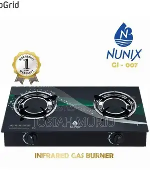 Low Gas Consumption Nunix 2 Burner Cooker
