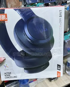 Blue JBL Wireless Headphones
