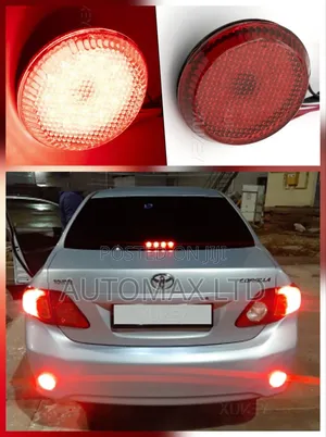 Toyota Corolla, Rear Bumper Round Led Reflectors