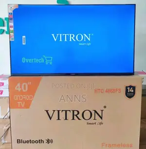 Bluetooth Enabled Vitron 40 Inch Android Tv