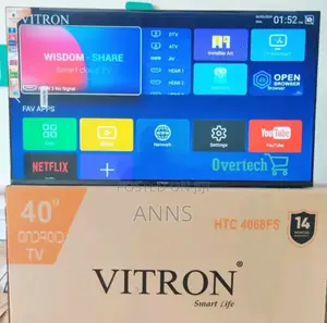 14 Months Warranty Vitron 40 Inch Android Tv