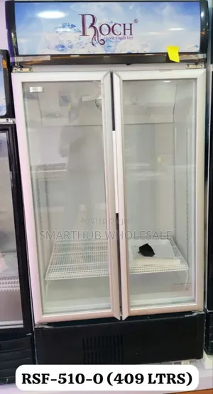 505 Litres Roch Vertical Showcase Model RSF-680-O (Side by Size