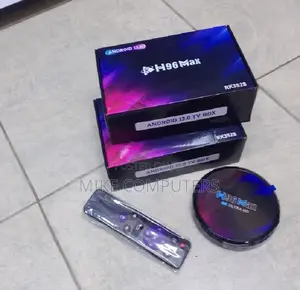 H96 Max Android Tv Box 4gb Ram, 32gb Storage.
