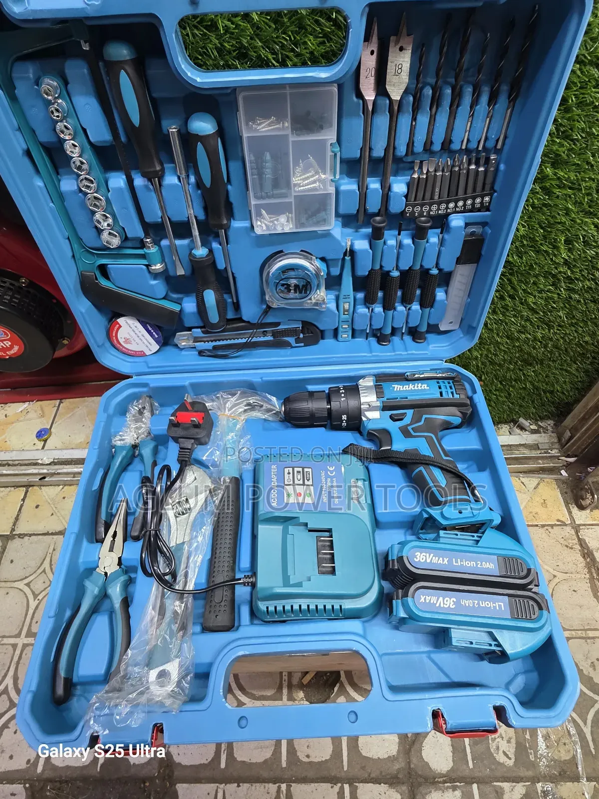 Makita Cordless Drill Toolset 36v