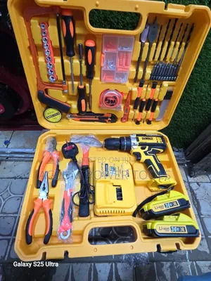 Cordless Drill Dewalt Toolset 36v
