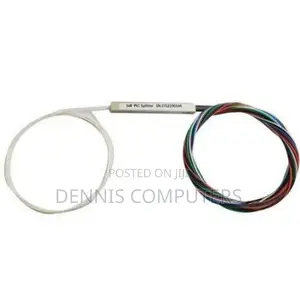 1x8 Single Mode Bare Fibre Optic Plc Splitters