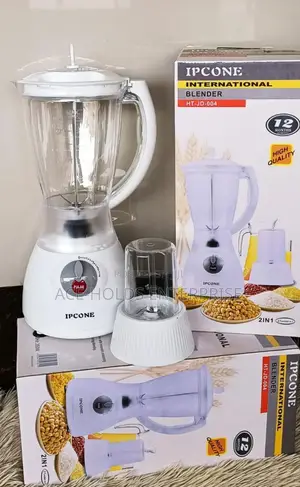350w - 2 in 1 Ipcone Blender-Grinder, Model: Ht-Jd-004