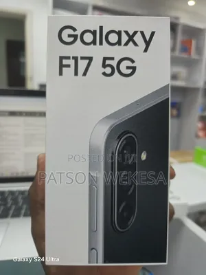 New Samsung Galaxy F17 5G 128 GB Black