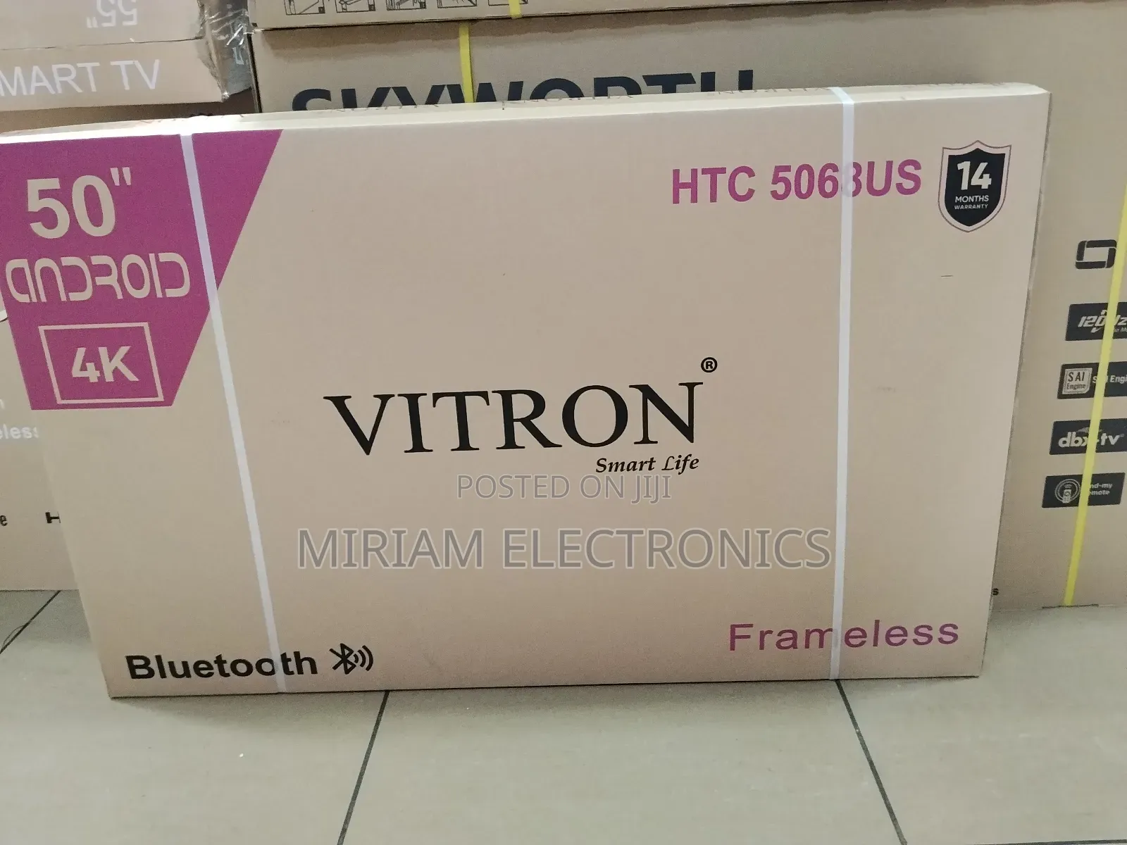 Vitron 50 Inch Smart Android Tv