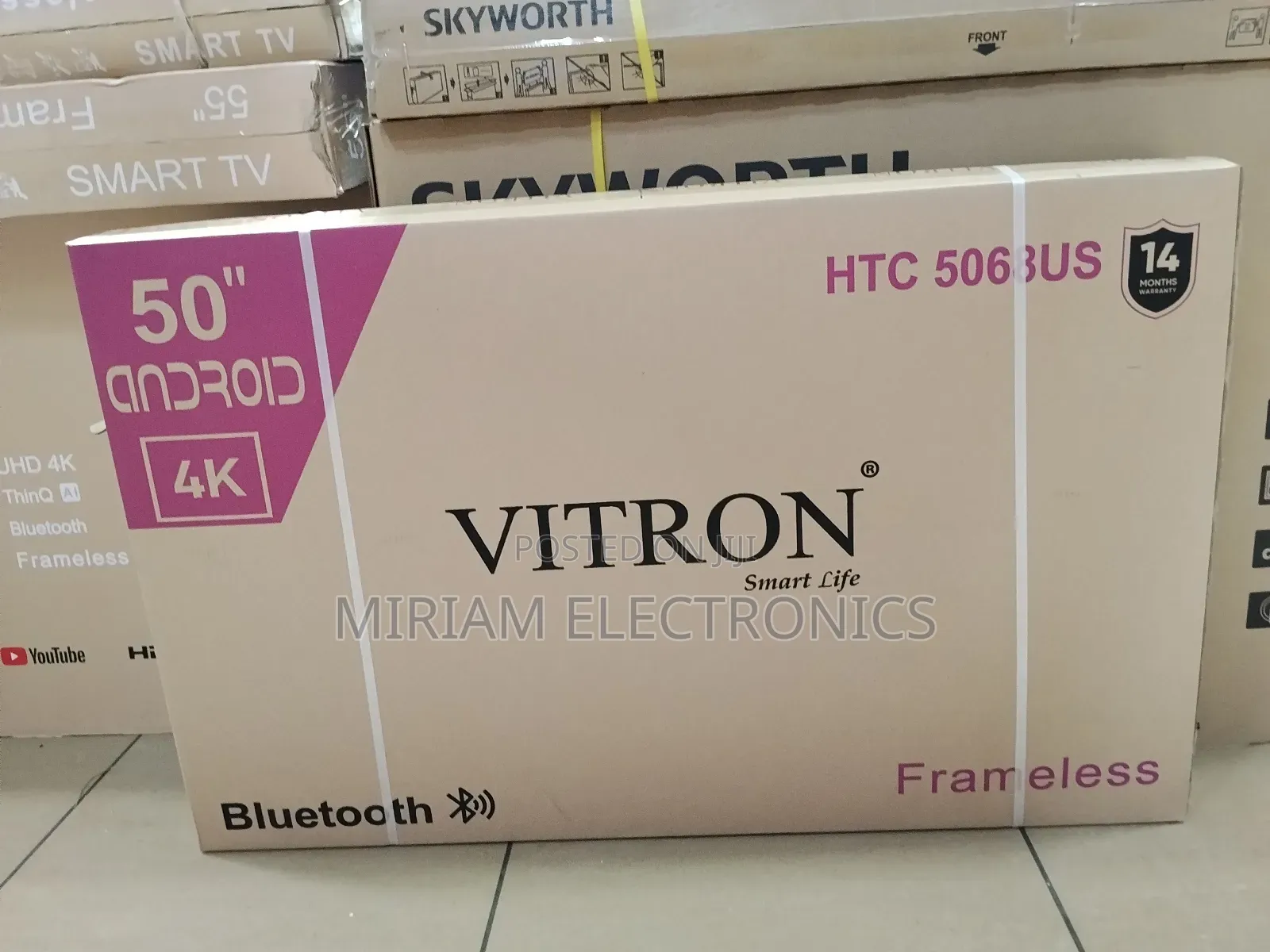 Vitron 50 Inch Smart Android Tv