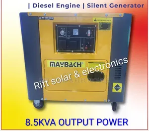 Maybach 8.5kva Silent Diesel Engine Commercial Generator