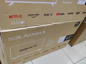 Solarmax 43" Smart Android Led Tv FHD Frameless