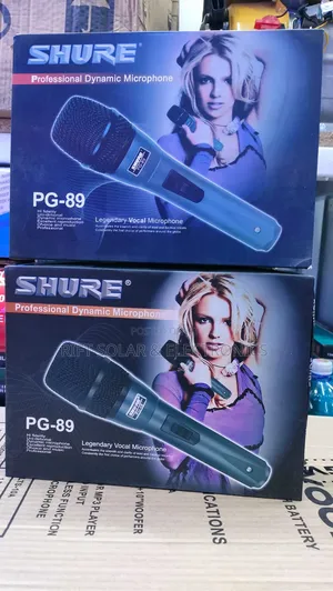 Shure Pg - 89 Dynamic Wired Microphone With 10 Meters Heavy Duty Cable