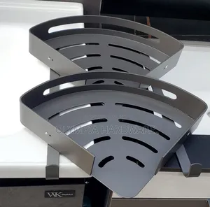 Gray Bathroom Racks