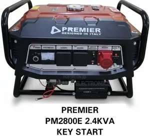 Premier Pm2800e 2.4kva Pure Cooper Commercial Petrol Engine Generator