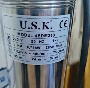 Usk Submersible Pump 1hp / Electric Submersible Water Pump