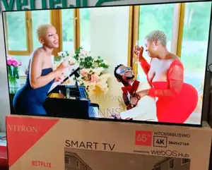 Bluetooth Enabled Vitron 65 Inch Smart Tv